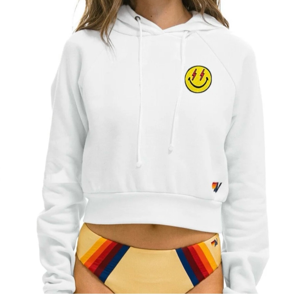 AV Nation cropped hoodie NWOT
